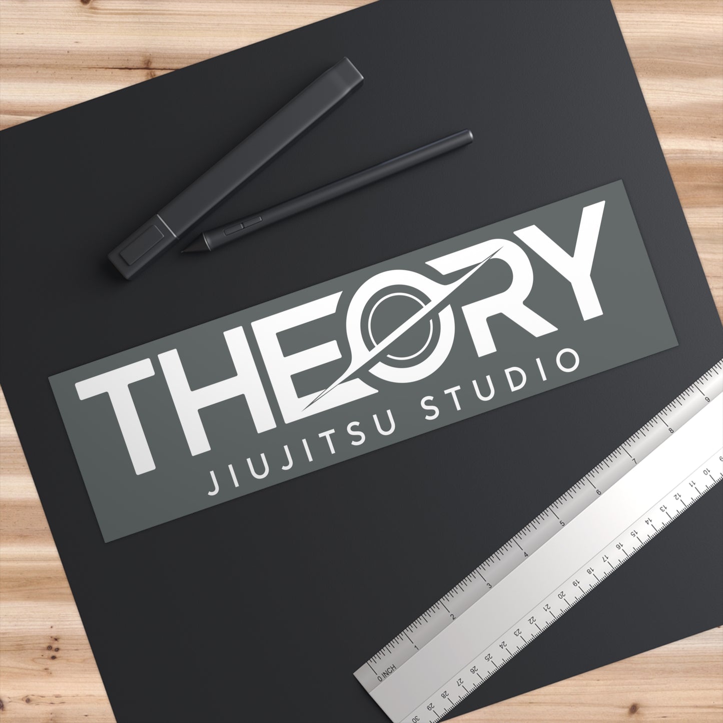 "Journey with THEØRY" Logo Bumper Sticker